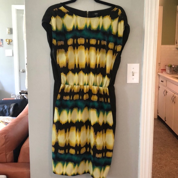 Fun tie-dye (ish) Work Dress- Medium - Picture 1 of 4
